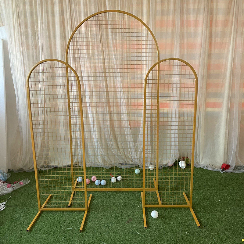 新款婚庆铁艺网格屏风拱门架子橱窗装饰婚礼场景舞台布置迎宾摆件,节庆用品/礼品,路引,淘宝优惠券,粉丝福利购,淘宝优惠卷