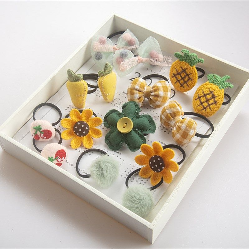 韩国儿童发饰 宝宝发绳婴儿小号皮筋头饰发量少迷你发圈套装礼盒,童装/婴儿装/亲子装,发饰,淘宝优惠券,粉丝福利购,淘宝优惠卷