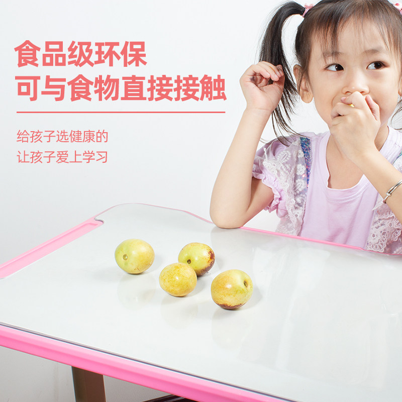 小学生课桌桌垫写字垫透明水晶板书桌垫儿童餐桌布桌面透明保护垫,居家布艺,桌布,淘宝优惠券,粉丝福利购,淘宝优惠卷