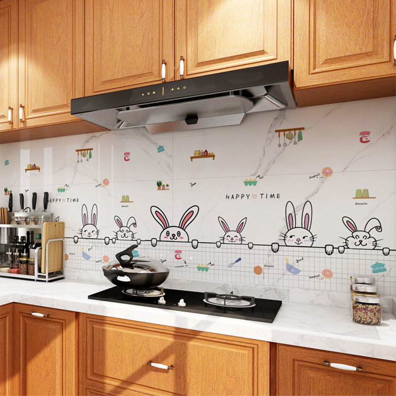 厨房防油贴纸橱柜家用油烟机防污墙贴台面灶台耐高温自粘防水墙纸,家居饰品,软装墙贴,淘宝优惠券,粉丝福利购,淘宝优惠卷