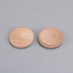实木楼梯扶手木盖螺丝孔装饰盖荷木40*35mm楼梯通用木盖家具孔塞