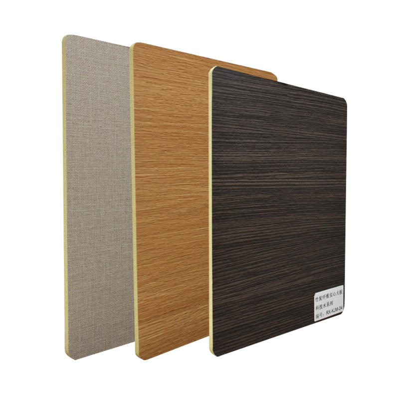 成都木饰面板kd板装饰板防水免漆板竹纤维集成护墙板背景墙格栅板