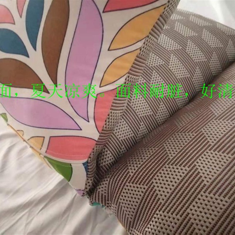 新品夏天用单人吊篮坐垫大号可拆洗鸟巢秋千垫子双人吊椅藤摇篮椅
