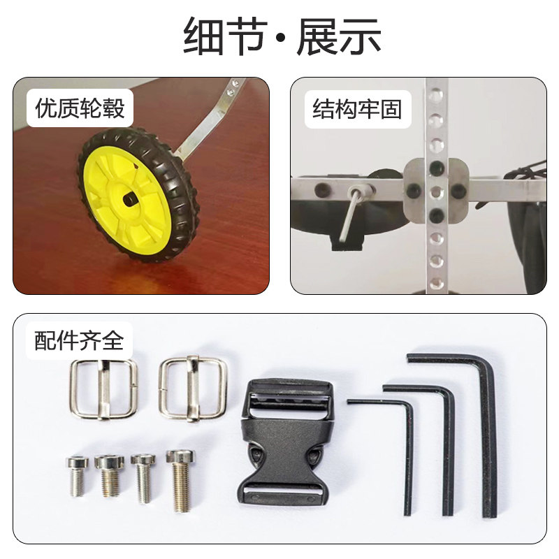 狗轮椅后肢瘫痪宠物代步车残疾狗狗后腿辅助猫泰迪大型小型犬支架