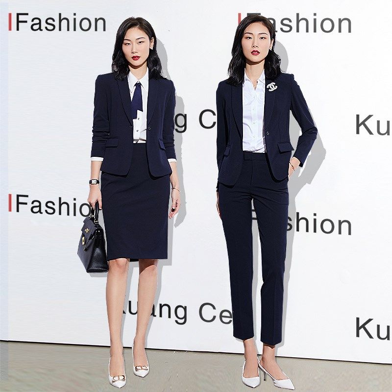 职业西装套装女2024新款高级感小个子西服正装公务员面试工作服