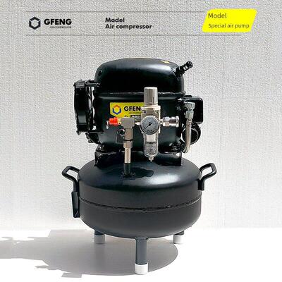 小型空气压缩机高达军事人物手绘喷雾喷枪喷漆无声便携式模型气泵