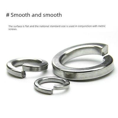 304/201不锈钢弹簧垫圈Gb93弹簧垫圈M2/M3/M4/M5/M6/M8/M10-M30