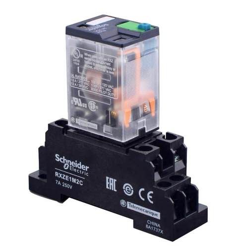 施耐德RXM2LB2BD RXM4LB2P7 1/BD/B7/P7/F7/JD/ED/FD中间继电器