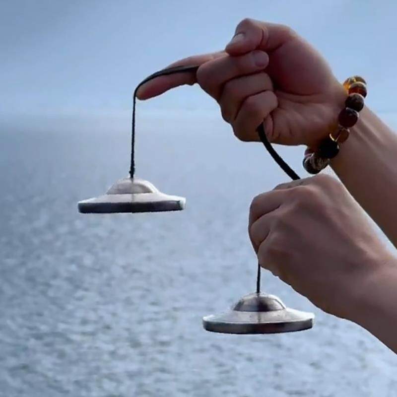 尼泊尔纯铜钟八吉祥手工定霞打击乐器钟藏传密宗传统乐器钟