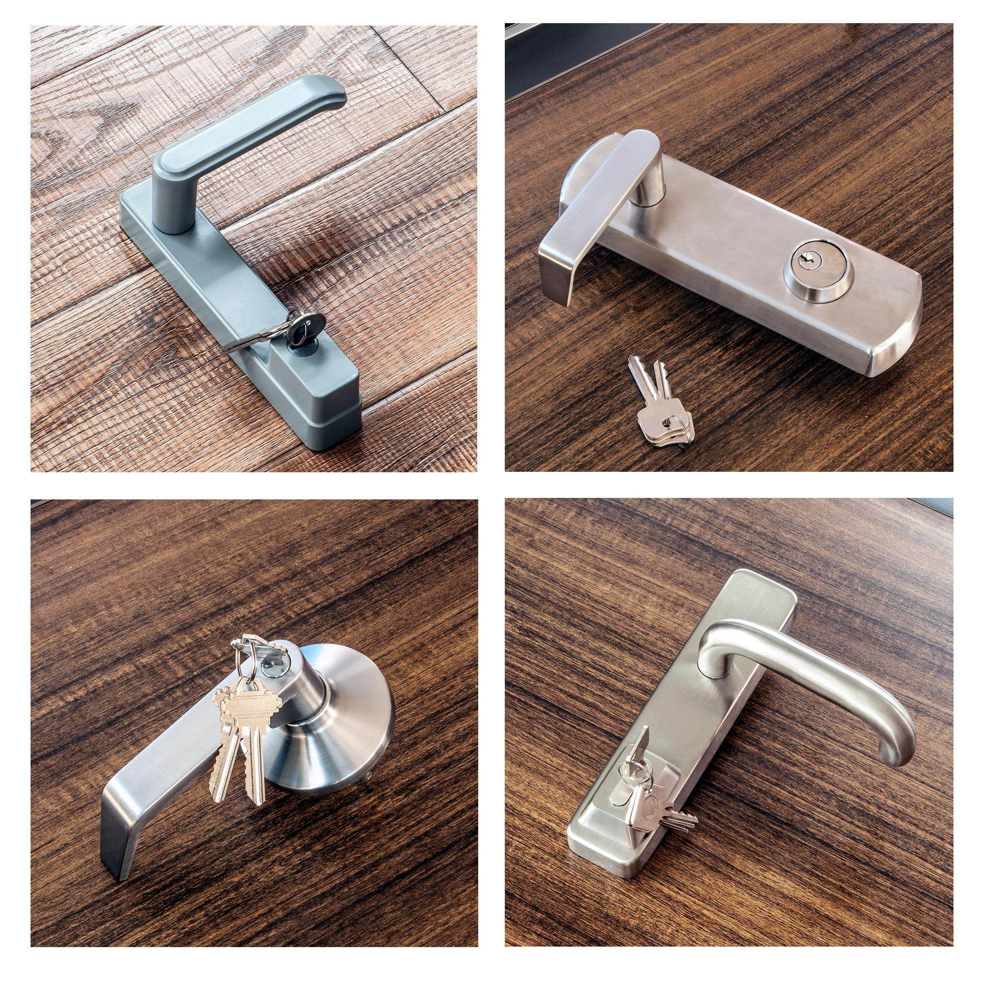 不锈钢推杆锁特殊手柄锁逃生锁不锈钢手柄,基础建材,机械门锁,淘宝优惠券,粉丝福利购,淘宝优惠卷