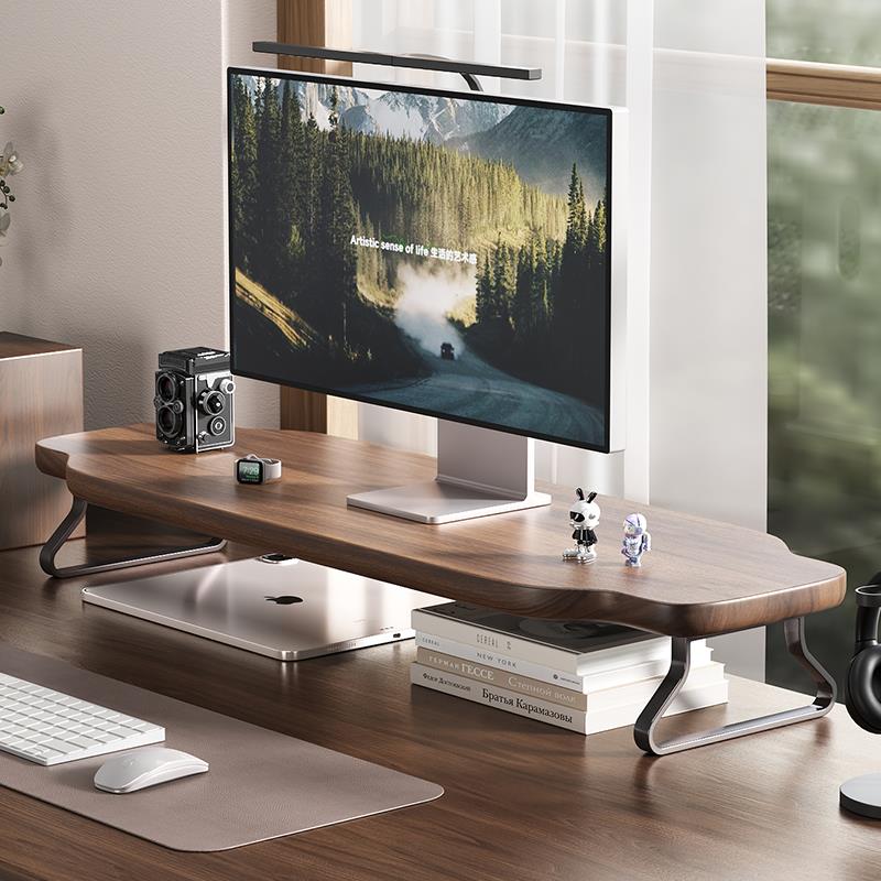 台式电脑增高架显示器增高架桌面收纳架笔记本电脑支架键盘托架子