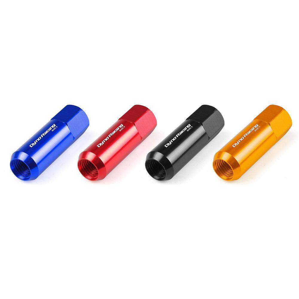 车改装60mm轮毂螺丝 轻量化铝合金轮胎螺母 M14/M12X1.5