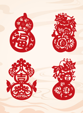 福到新年到2025蛇年新款福字葫芦形状玻璃窗花贴春节过年装饰贴纸