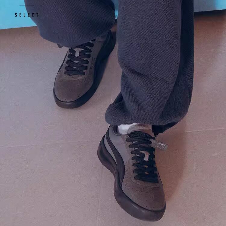 PUMA彪马网球风透气厚底增高面包鞋男女款官方新款休闲鞋 405320图片