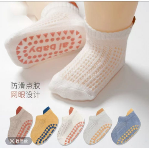 2025春上新婴儿袜子夏季薄款网眼