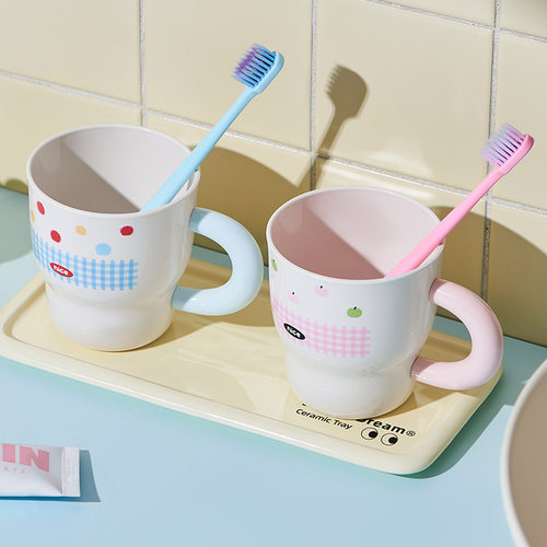 漱口杯儿童家用加厚可爱卡通情侣