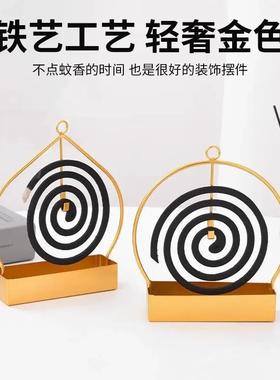 创意铁艺蚊香支架家用檀香架子接