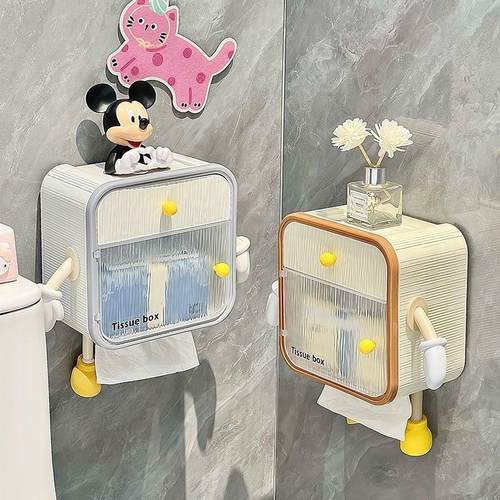 卫生间纸巾盒壁挂式洗手间卷纸架