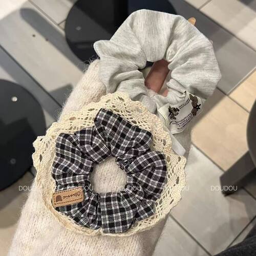 韩系飘带蝴蝶结大肠2026发绳发圈马尾头绳少女半扎发饰lf