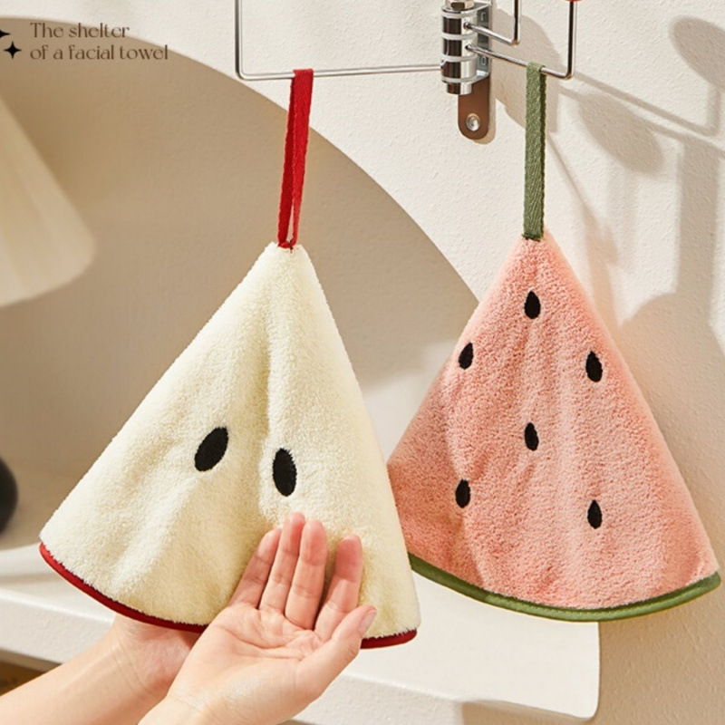 可爱厨房擦手巾不发臭速干挂式珊