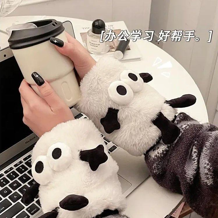 袖套女秋冬季可爱套袖羽绒衣护袖上班办公室防脏学生袖头毛绒防T