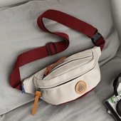 斜跨包斜挎男女简约胸包小挎包时尚 个性 运动腰包士百搭单肩小背包