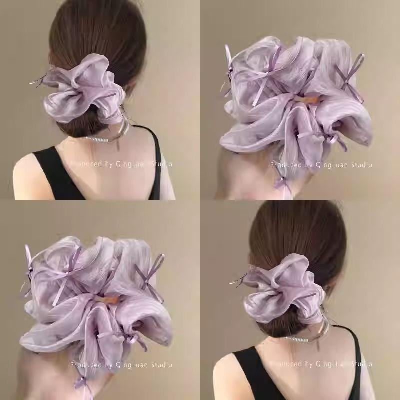 香芋紫月光~芭蕾风蝴蝶结大肠发