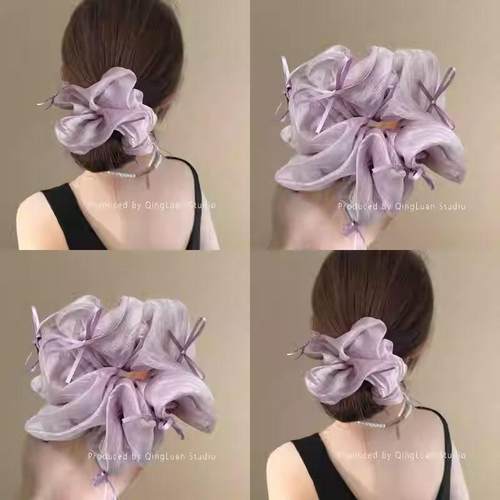 香芋紫月光~芭蕾风蝴蝶结大肠发