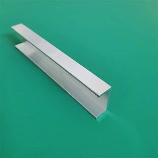热销24*12*2内宽20mmU型铝合金槽固定玻璃凹槽铝条铝合金型材U型