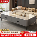 岩板电视柜茶几组合客厅家用现代简约小户型落地式 储物柜电视机柜