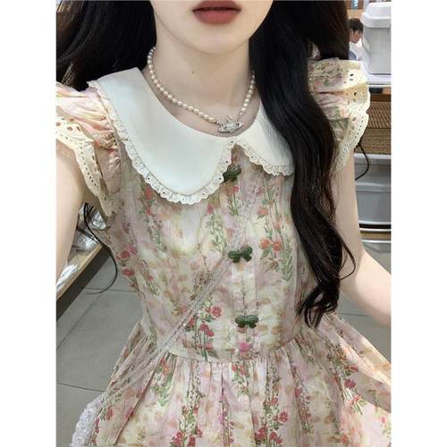 2025年夏季新款法式粉色碎