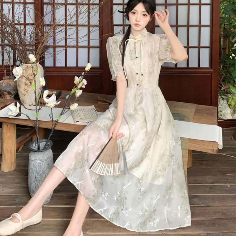 大码胖m复古新中式国风盘