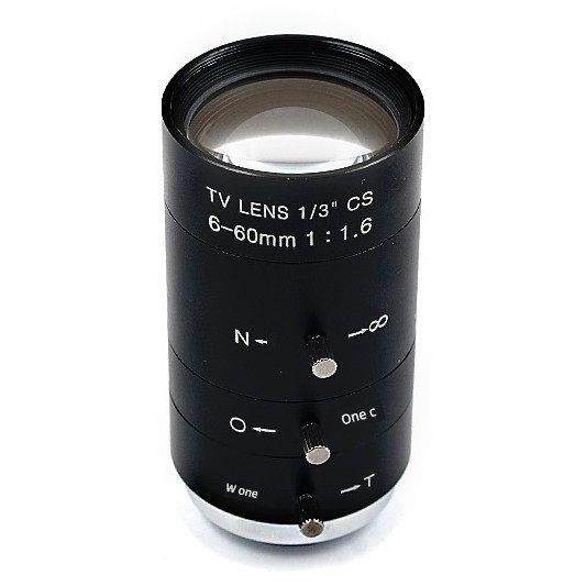 Hd 5-100手动机器视觉工业变焦镜头1/ 3英寸手动光圈c端口20倍长焦