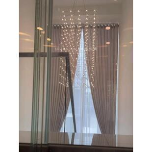 楼梯间吊灯满天星覆式楼别墅客厅loft覆式挑空挑高公寓楼梯长吊灯