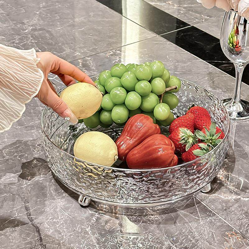 轻奢高档果盘家用客厅茶几2023新款高端大气水果盘旋转干果盘果篓,餐饮具,果盆/果盘/果篮,淘宝优惠券,粉丝福利购,淘宝优惠卷