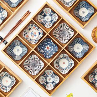 竹木九格托盘灶具小食盒火锅配菜拼盘烧烤盘小吃干果盘