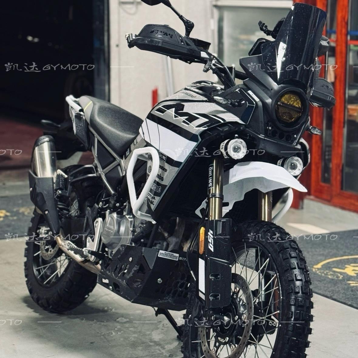 春风MT450改装件304不锈钢护杠越野林道护杠正品凯达原创