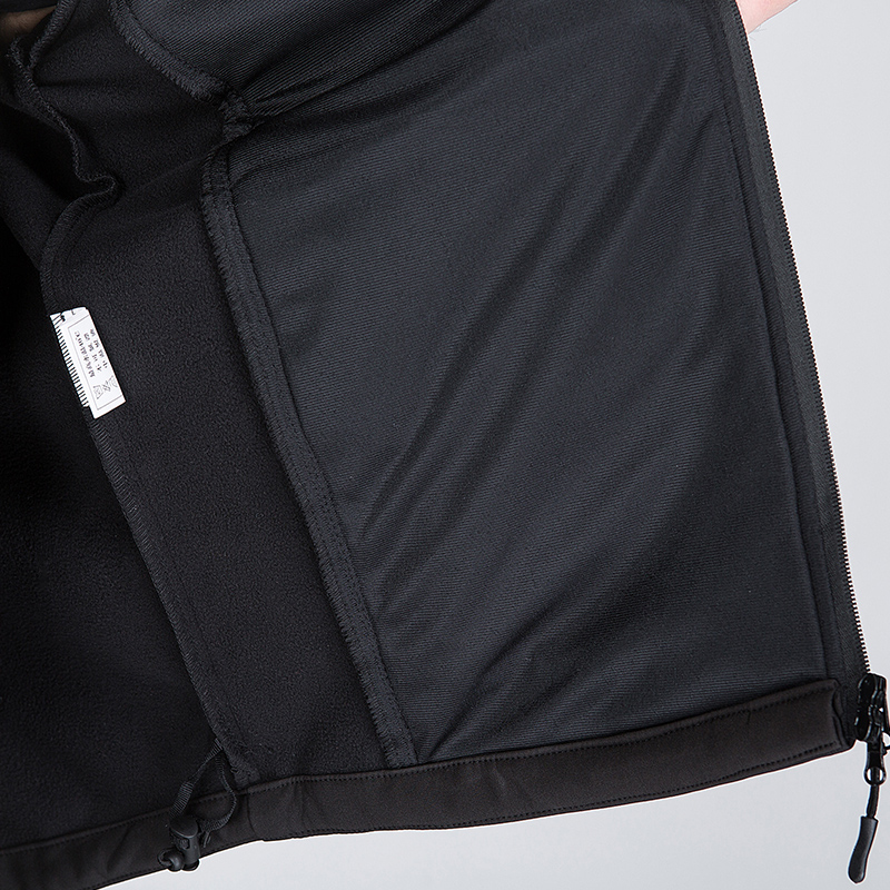 保安秋冬冲锋衣加绒套装