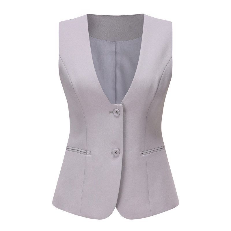 2024新款招行行服马甲灰