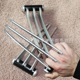 万圣节x战警 金刚狼爪 1:1复仇者联盟玩具狼爪子 pu道具模型 摆件