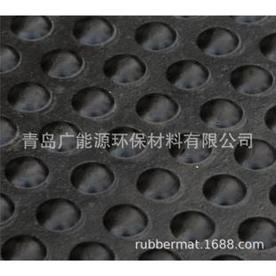 高强度带纤维圆点牛床垫/马场防滑地垫/肉牛奶牛卧床弹性橡胶垫J