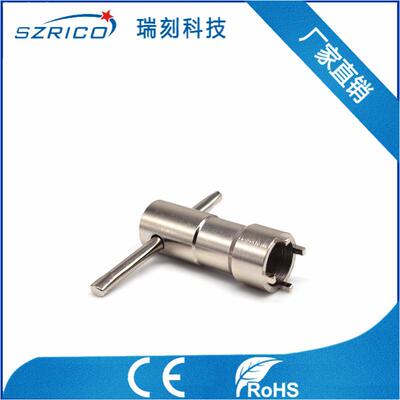 厂家供应金属1BECG开槽螺母扳手圆形推拉自锁连接器连接器配件