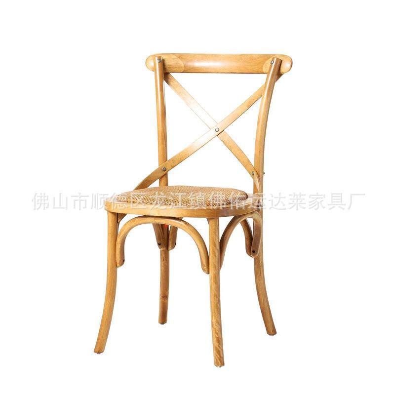 时尚叉背椅铁艺美式乡村咖啡厅餐椅复古做旧叉背椅仿木,3C数码配件,USB灯,淘宝优惠券,粉丝福利购,淘宝优惠卷