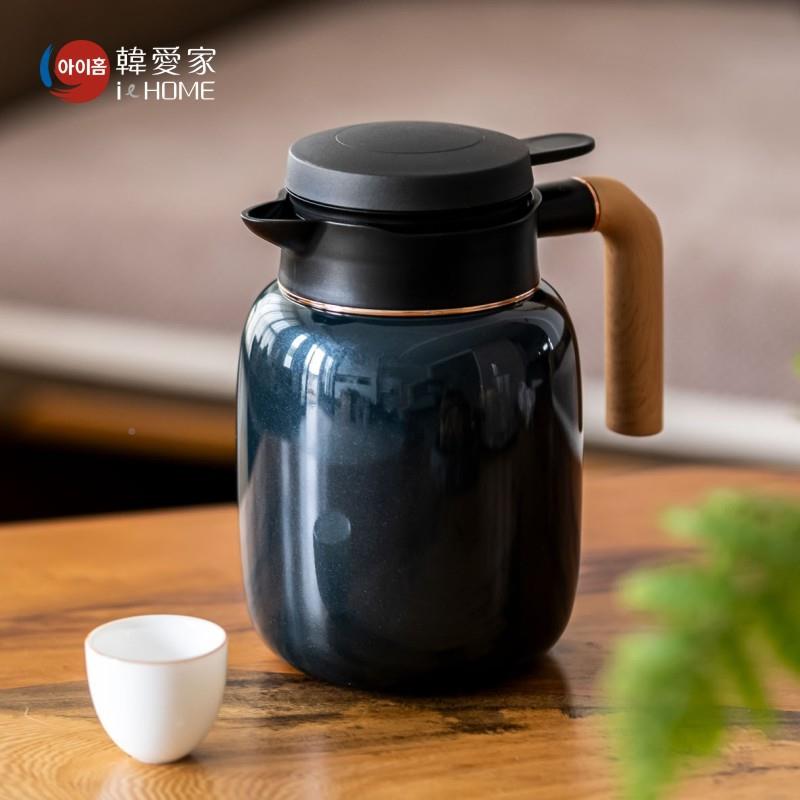 焖茶车载值壶带温颜显茶水分离家用857老白茶31高6不锈钢保温壶