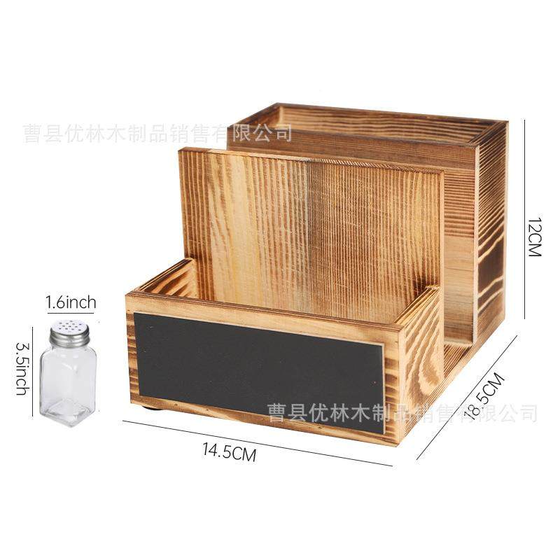 厨美式复古桌面纸巾盒餐架馆实木纸巾调料筷房子汤YFX勺架可带擦,电子元器件市场,其它元器件,淘宝优惠券,粉丝福利购,淘宝优惠卷