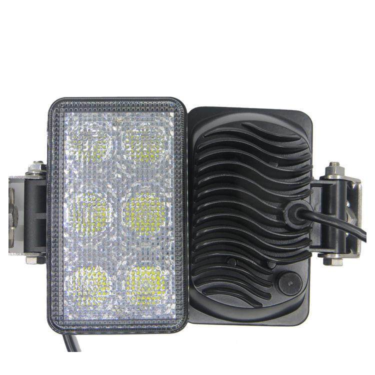 30W5D-5寸方重型挖工作灯户外卡车轻卡车掘机拖机型LE拉D汽车照明