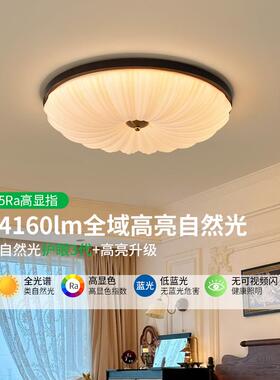 顶新中儿17315式吸灯实木现代简约胡桃木色童房全光谱眼书房护卧