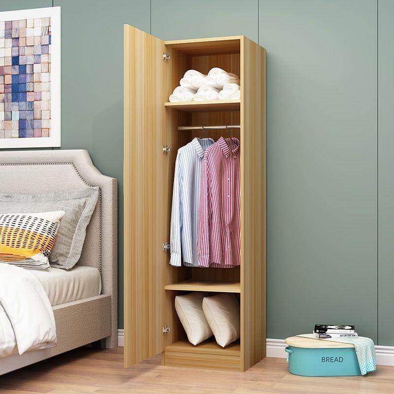 衣9U简易衣柜出租房用单门柜CYL约现代收纳小储物经济型衣橱简儿