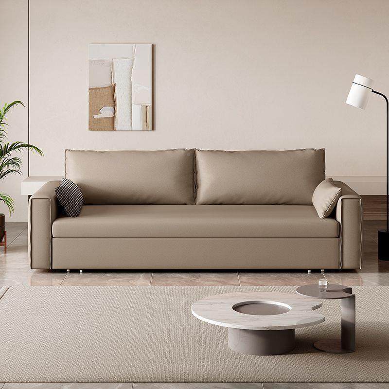 科技布网红发床能厅现代简约多功折叠PJS一体两用小户型沙客双人