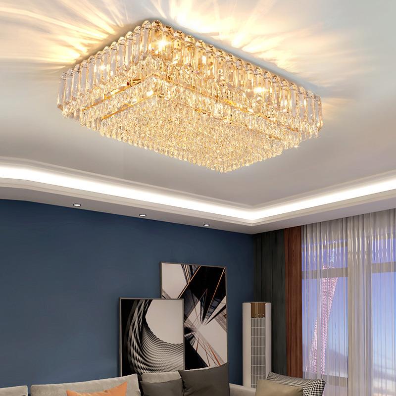 后现代轻奢水晶吸灯新客厅灯简约现代大气266295卧室顶餐厅205年